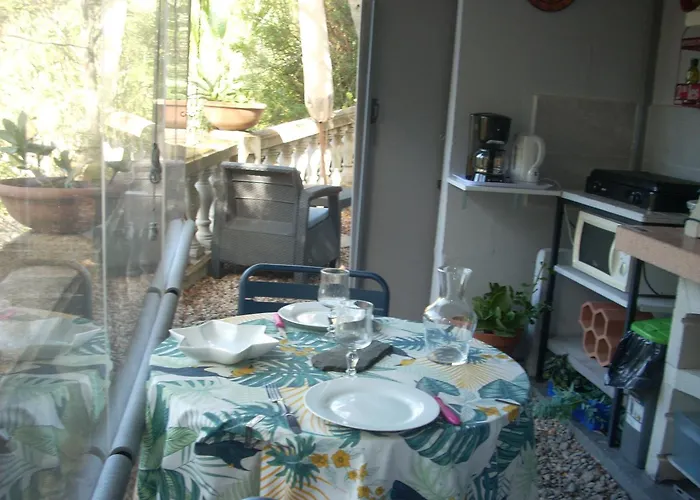 Independante Climatisee, Cuisine D'ete, Piscine Kwatera prywatna Sartène